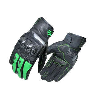 Unisex Racing <b>Gloves</b> Microfiber Non-Slip Carbon Fiber Protective Shell Anti-Abrasion Reflective Strip <b>Touchscreen</b> Compatible - Product Image 3