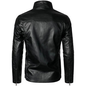 Chaqueta de Cuero para Hombre, Transpirable, Hecha con Materiales de Alta Calidad, Chaqueta de Cuero para Hombre Más Vendida para Adultos - Product Image 3