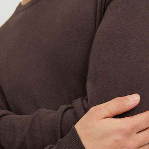 Nueva moda personalizada Puff impresión Sudadera con capucha 3D espuma impresión sudaderas peso pesado manga larga Camiseta - Product Image 4