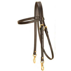 Brida de Cuero para Caballo de Alta Calidad con Sistema SidePull, Tamaño y Logotipo Personalizables, Disponible para Exportación a Granel - Product Image 5