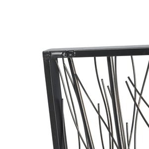 Elegante escultura colgante de pared de hierro para el hogar, sala de estar, dormitorio, Panel de pared Interior artístico moderno - Product Image 2