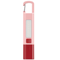 Mini lampe torche LED de camping portable avec lumière latérale COB