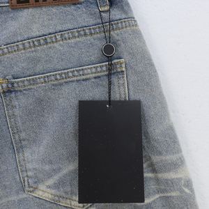 Jeans respirants à séchage rapide pour hommes les plus vendus Shorts personnalisés Jeans droits de style vintage de haute qualité Designers pour shorts d'été - Product Image 5