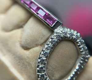 Diamante de moissanita en forma de corazón Chapado en plata de ley Grillz Iced Out Bling para actuaciones de boda Haz una declaración - Product Image 3