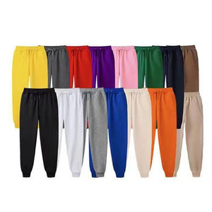 Pantalones deportivos de comercio con diseño de logotipo personalizado OEM, pantalones de Otoño de lana, pantalones casuales para hombre, pantalones de chándal informales para hombre - Product Image 1