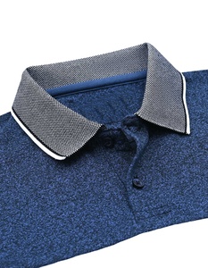 Camiseta de golf para hombre, Polo de alta calidad con logotipo personalizado, 100% algodón - Product Image 3