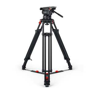 NOUVEAU Trépied FAV System Cine 7+7 FT avec tête fluide MS, hauteur maximale 180 cm, en aluminium pliable pour appareil photo et vidéo - Product Image 2