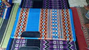 Equestrian Wholesale 100% Merino Wool Felt Western Show Saddle Pad & Horse <b>Blanket</b> Equipment Horse Equipment Show Saddle <b>Blanket</b> - Product Image 6