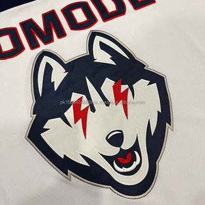 Ventes chaudes, ensembles d'uniformes de hockey sur glace personnalisés, service OEM, sublimation, respirant, logo personnalisé, numéro, unisexe, 100% polyester - Product Image 6