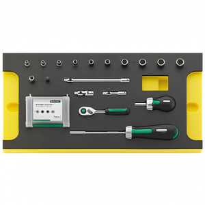 Jeu de cliquet Stahlwille 1/4'' avec 39 douilles et accessoires dans un coffret TCS - Product Image 2