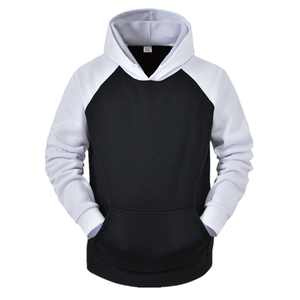 Survêtement à capuche pour homme, haut de gamme, tenue de sport, de course, ensemble de Jogging, manches longues, couleur assortie, vente en gros, - Product Image 5
