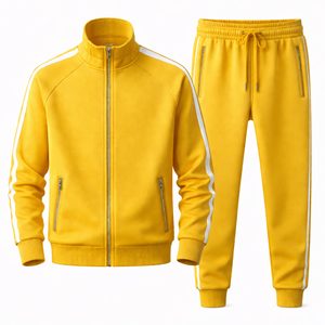 Ensemble de survêtement d'hiver pour homme en gros OEM, 100% coton, nouveau design, chaud, respirant, grande taille, meilleur prix, imprimé - Product Image 3