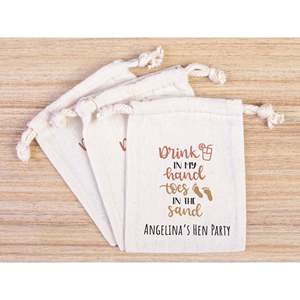 Custom Hen Party Hangover Recovery <b>Kit</b> Bags Personalized Bachelorette <b>Survival</b> <b>Kits</b> Screen Printing for Essential Oils Clothing - Product Image 2