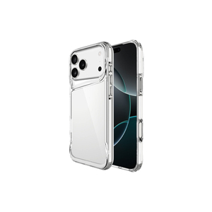 Coque en silicone Premium T-Max pour iPhone 17 Pro Max, transparente, antichoc, protection arrière transparente pour téléphone portable - Product Image 3