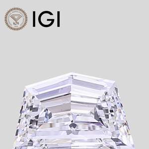 Diamant de laboratoire pentagonal 1 carat E VS1 certifié IGI, taille pentagonale, non monté - Product Image 1