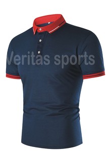Paquete de ropa informal de punto corto para hombre de etiqueta privada para Polo, cómodo, personalizado, que absorbe la humedad - Product Image 2
