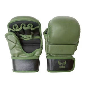 Gants de MMA confortables en cuir pour hommes et femmes, services OEM, dernier style, gants d'entraînement MMA - Product Image 1