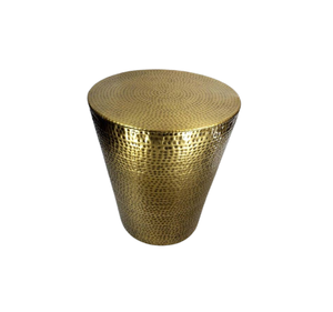 2025 Modern New Design <b>Gold</b> Hammered Coffee <b>Table</b> Highest Quality Metal Stand Size <b>Side</b> <b>Table</b> for Living Room Dining Decor - Product Image 1