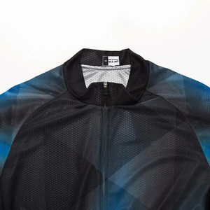 Camiseta de ciclismo personalizada OEM y ODM, camisetas de ciclismo impresas sublimadas de tela transpirable de compresión ligera de secado rápido - Product Image 3