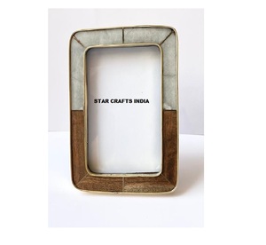 Cadre photo personnalisé luxueux de meilleure qualité en bois fabriqué à la main en résine pour décoration cadre pour décoration murale logo - Product Image 4