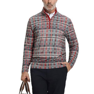 Veste à demi-zip pour homme, sublimation personnalisée, veste de sport à demi-zip pour équipe et promotion - Product Image 4