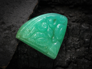 Hermosa piedra preciosa de crisoprasa tallada a mano a granel, verde sin tratar, forma elegante desigual, talla mogol Natural, 100 Uds., tamaño personalizado - Product Image 3