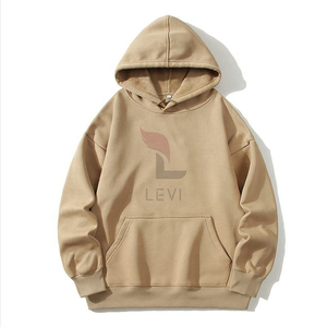 Sudadera Oversize de Algodón Mezclado Grueso Antipilling con Estampado Digital Personalizado y Bordado, Estilo Urbano, Unisex, de Moda - Product Image 1