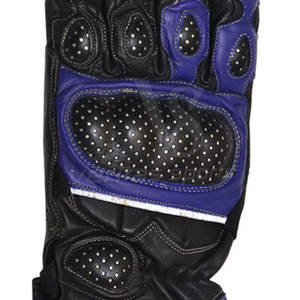 Nouveauté VERITAS SPORTS Gants de course en cuir de vache véritable, à doigts entiers, antidérapants, résistants à l'usure, pour moto 2026 - Product Image 6