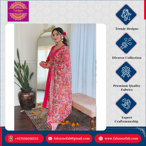 Ensemble Kurti Dupatta pour occasions spéciales, vêtements ethniques indiens, design unique, viscose rayonne pure, broderie de séquence, haute qualité - Product Image 2