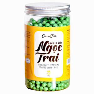 Fabricant direct en gros, boules croustillantes au chocolat au thé vert de haute qualité, certifiées HALAL, emballage personnalisé OEM/ODM - Product Image 1