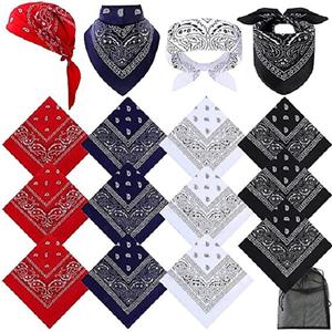 Bandana foulard carré en coton imprimé personnalisé de haute qualité et fait à la main pour femmes, filles et bébés, impression numérique - Product Image 6