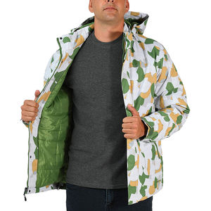 Veste coupe-vent imperméable pour homme OEM avec logo frontal, capuche, design personnalisable pour le marché du Moyen-Orient, service OEM - Product Image 3