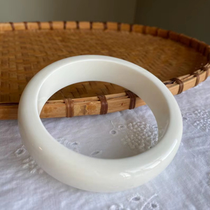 Pulsera de resina geométrica de oro y plata galvanizada, brazaletes acrílicos anchos gruesos para mujer - Product Image 1