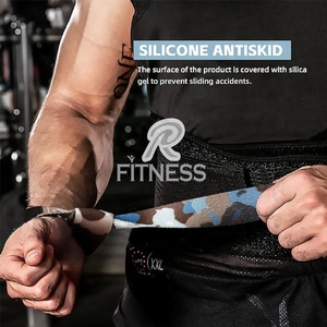 Correas de Levantamiento de Pesas con Logotipo Personalizado, Protección para Muñecas, Entrenamiento de Fisicoculturismo, Correas de Gimnasio con Logotipo Personalizable - Product Image 2