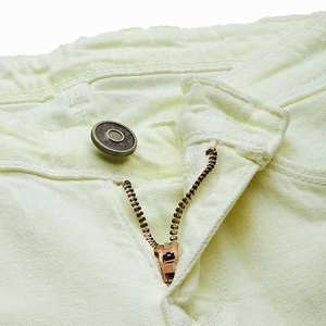 Light Color Solid Custom Women Stretch Jeans Mid Waist Pants Slim Fit Top Quality With Pocket Drawstring Cotton Woman Denim Jean - Product Image 5