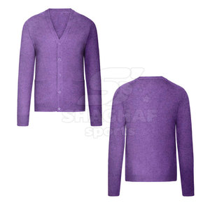 Cardigan pour hommes, léger, en tricot doux, tenue décontractée et chaude, coupe confortable, tenue quotidienne simple - Product Image 6