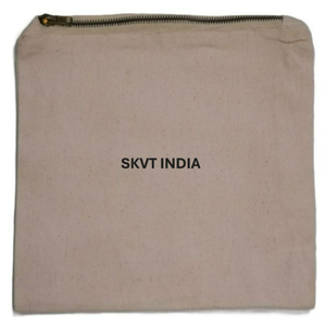 Bolsa de Cosméticos de Viaje de Lona de Algodón Ecológica con Logotipo Personalizado, Bolsa de Maquillaje Blanca con Cremallera, Bolsa de Regalo de 3x4 Pulgadas - Product Image 6