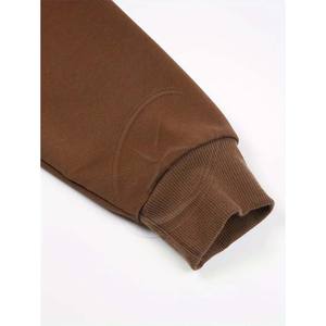 Cazafantasmas Stay Puff Marshmallow Print Crew Neck Sudadera térmica 100% algodón Casual Knit Fabric con ligero estiramiento - Product Image 5