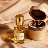 Botol Parfum Silinder Kontemporer Berkualitas Tinggi OEM 50ml Desain Dasar Tebal Botol Parfum Kosmetik Kaca Kosong 100ml