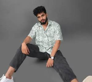 Camiseta de Hombre 100% Algodón, Casual, Holgada, de Manga Corta, Ecológica, con Estampado Digital, de Secado Rápido, Transpirable, Tejida, Lisa, Teñida, ODM - Product Image 4