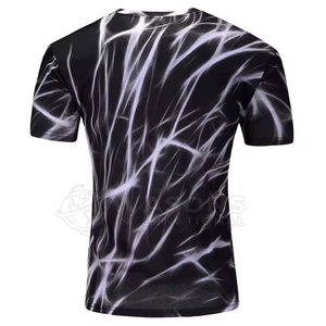 T-shirt pour homme en tissu fin à sublimation, toucher doux, style décontracté, vêtement de tous les jours - Product Image 6