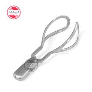 Forceps obstétriques professionnels 28cm Forceps de gynécologie obstétriques acier inoxydable gynécologie de naissance - Product Image 2