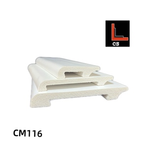 <span class=keywords><strong>Precio</strong></span> de fábrica, moderno, resistente al agua, ligero, fácil de instalar, superventas, rodapié de moldura de plástico para interiores - Product Image 1