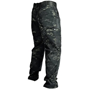 Pantalones Cargo Formales para Hombre, Pantalones Tácticos de Caza, Cintura Elástica, Lona 100% Algodón, Invierno - Product Image 5