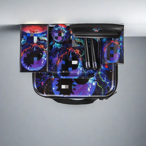 Kit compact tout-en-un en métal pour rouler les feuilles, portable avec logo personnalisé et broyeur à herbes - Product Image 3