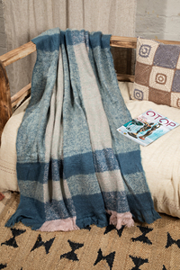 100% acrílico Reversible y transpirable sofá manta de punto ropa de cama para sala de estar y sofá para regalar 20 piezas MOQ - Product Image 2