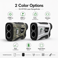 Télémètre laser de chasse Sensivision 1700Y, mode vitesse, grossissement 6,5x, précision 0,5m