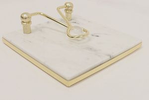 Servilletero de plata Chapado en cobre de diseño moderno abastecido India Recepción de boda decoración de mesa de fiesta vajilla elegante - Product Image 5