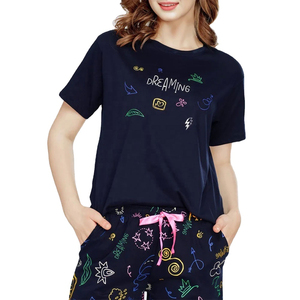 Camiseta Deportiva Casual de Invierno para Mujer con Bordado, Transpirable, Ecológica, 100% Algodón para Fitness, Running, Gimnasio y Entrenamiento - Product Image 1