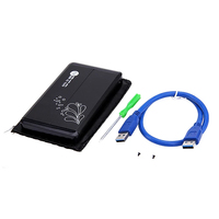 OT-S2518U2 Mini disco 2.5 pollici strumento USB 2.0 HDD/SDD custodia disco rigido esterno 1.5G supporta fino a 3tb
